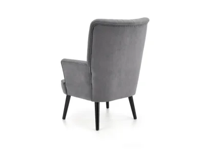 Detail produktu HALMAR Delgado kreslo sivá / čierna