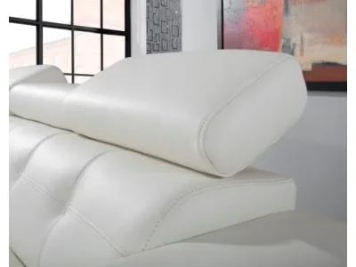 Detail produktu PYKA Etna II L kožená rohová sedačka biela (White snow)