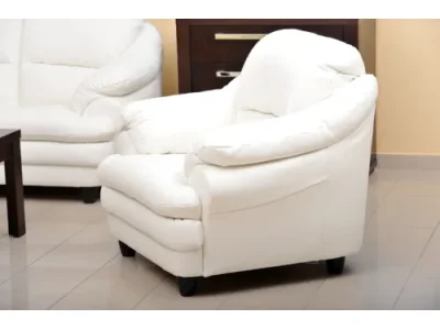Detail produktu PYKA Sara 3R+1+1 kožená sedacia súprava s rozkladom smotanová (G105)