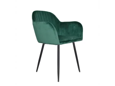 KONDELA Zirkon kreslo smaragdová