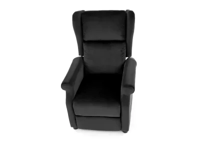 Detail produktu HALMAR Agustin 2 relaxačné kreslo (ušiak) čierna