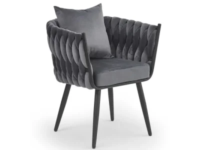 HALMAR Avatar 2 kreslo sivá / čierna