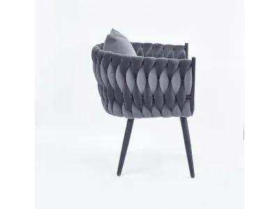 Detail produktu HALMAR Avatar 2 kreslo sivá / čierna