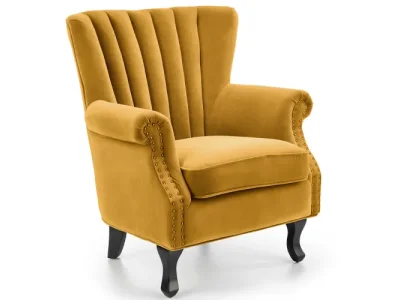 HALMAR Titan kreslo horčicová