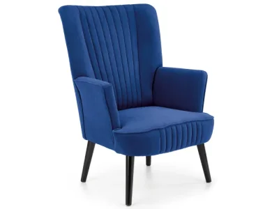 Detail produktu HALMAR Delgado kreslo granátová / čierna