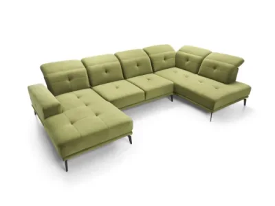 Detail produktu NABBI Barma U L rohová sedačka u béžová