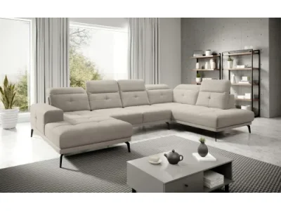 Detail produktu NABBI Barma U P rohová sedačka u béžová