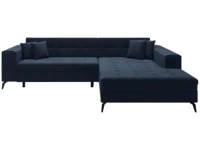 Detail produktu NABBI Savio P rohová sedačka s rozkladom tmavomodrá