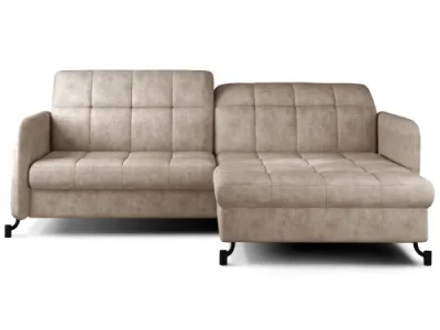 Detail produktu NABBI Lante P rohová sedačka s rozkladom a úložným priestorom béžová