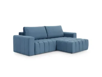 Detail produktu NABBI Bonta L rohová sedačka s rozkladom a úložným priestorom bordová