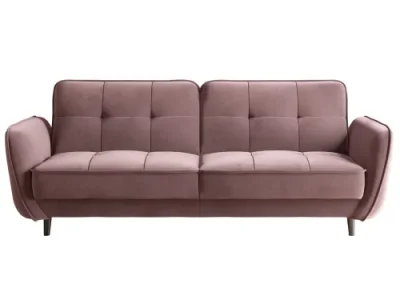 Detail produktu NABBI Baltino rozkladacia pohovka s úložným priestorom tmavoružová