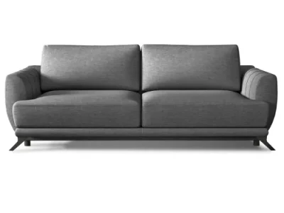 NABBI Meri rozkladacia pohovka s úložným priestorom sivá