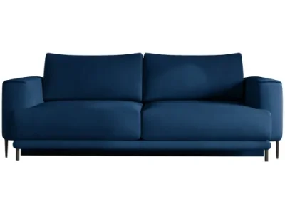 Detail produktu NABBI Dena rozkladacia pohovka s úložným priestorom tmavomodrá