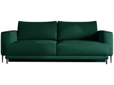 Detail produktu NABBI Dena rozkladacia pohovka s úložným priestorom tmavozelená