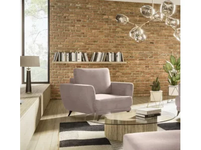 Detail produktu NABBI Meri 3+1+1 rozkladacia sedacia súprava s úložným priestorom svetloružová