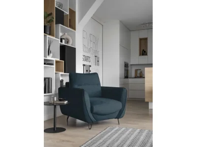 Detail produktu NABBI Salma 3+1+1 rozkladacia sedacia súprava s úložným priestorom tmavomodrá