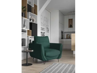 Detail produktu NABBI Salma 3+1+1 rozkladacia sedacia súprava s úložným priestorom tmavozelená