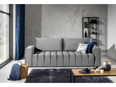 Detail produktu NABBI Losta 3+1+1 rozkladacia sedacia súprava s úložným priestorom svetlosivá