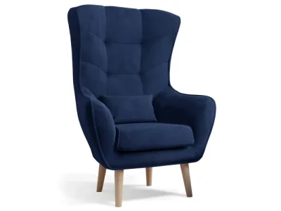 Detail produktu NABBI Altino 1F kreslo tmavomodrá