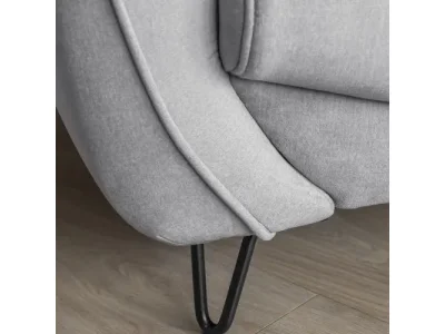 Detail produktu NABBI Salma 1F kreslo svetloružová