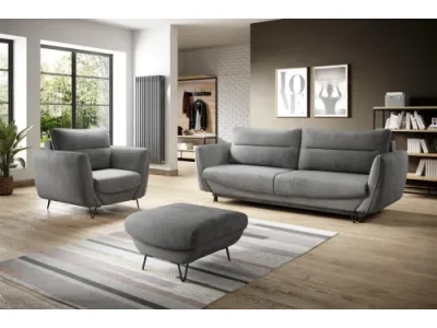 Detail produktu NABBI Salma 1F kreslo svetlosivá