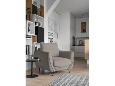 NABBI Salma 1F kreslo béžová