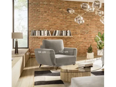 Detail produktu NABBI Meri 1F kreslo béžová