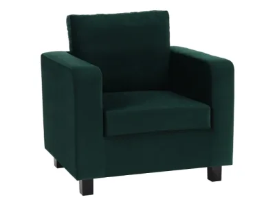 KONDELA Luana kreslo smaragdová