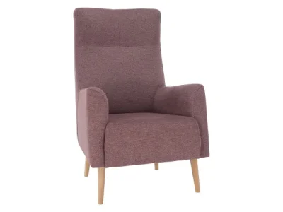 Detail produktu KONDELA Samy kreslo (ušiak) staroružová / buk