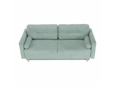 Detail produktu KONDELA Aurelia rozkladacia pohovka s úložným priestorom mentolová (Queens)