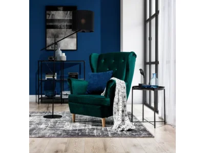 Detail produktu NABBI Aveiro 1F kreslo (ušiak) zelená
