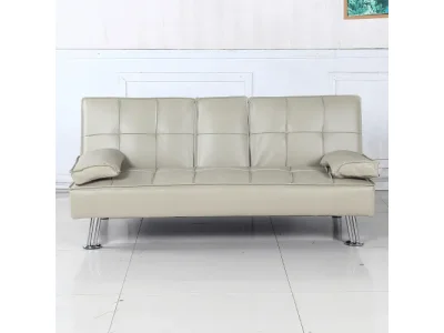 Detail produktu KONDELA Goldia New rozkladacia pohovka béžová ekokoža