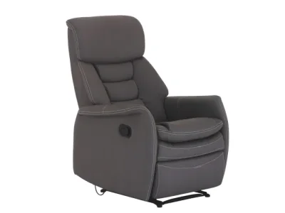 Detail produktu KONDELA Komfy relaxačné kreslo sivá