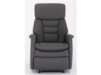 Detail produktu KONDELA Komfy relaxačné kreslo sivá