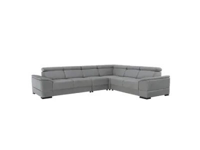 Detail produktu KONDELA Segoria L rohová sedačka sivá