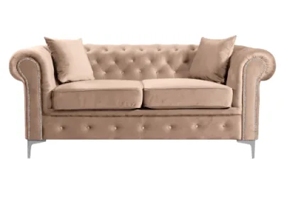 Detail produktu KONDELA Romano rozkladacia dvojsedačka svetlohnedá