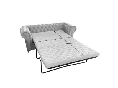 Detail produktu KONDELA Romano rozkladacia trojsedačka svetlosivá