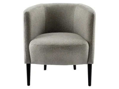 Detail produktu KONDELA Alien kreslo svetlosivá / čierna