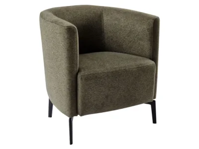 KONDELA Kapy konferenčné kreslo zelená / čierna