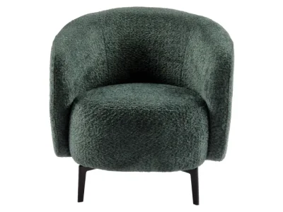 Detail produktu KONDELA Preso kreslo zelená / čierna