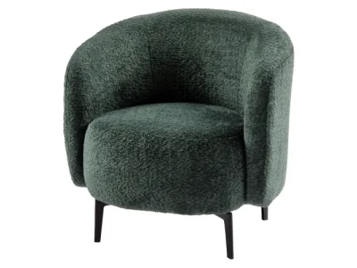 Detail produktu KONDELA Preso kreslo zelená / čierna