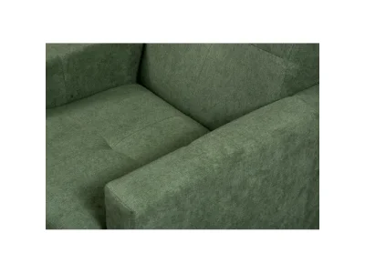 Detail produktu KONDELA Valdo kreslo zelená / čierna
