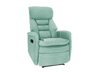 KONDELA Komfy relaxačné kreslo mentolová