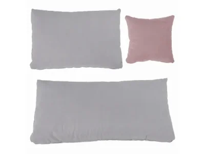 Detail produktu KONDELA Brato L rohová sedačka s rozkladom a úložným priestorom svetlosivá / púdrová ružová