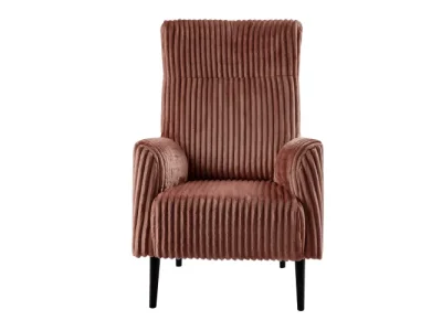 Detail produktu KONDELA Samy 1 kreslo (ušiak) staroružová / čierna