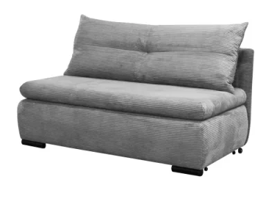 Detail produktu KONDELA Keny 2R rozkladacie kreslo s úložným priestorom svetlosivá