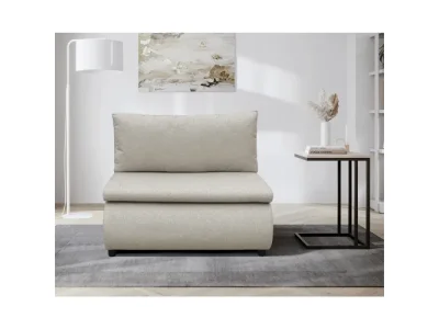 Detail produktu KONDELA Flik rozkladacie kreslo s úložným priestorom béžová