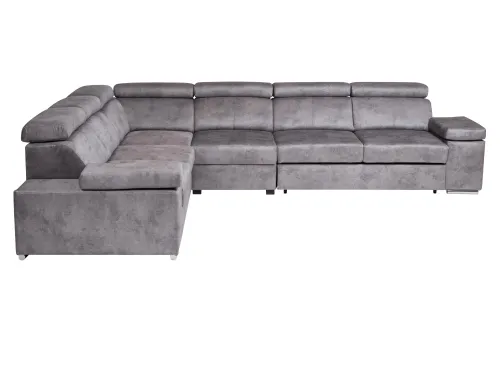 KONDELA Marbela II Roh 2+3 L/P rohová sedačka sivá