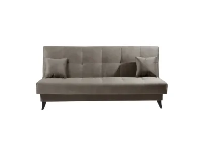 KONDELA Urgo rozkladacia pohovka s úložným priestorom sivobéžová (taupe)