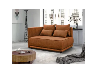 Detail produktu KONDELA Liami P rozkladacia pohovka s úložným priestorom terakota